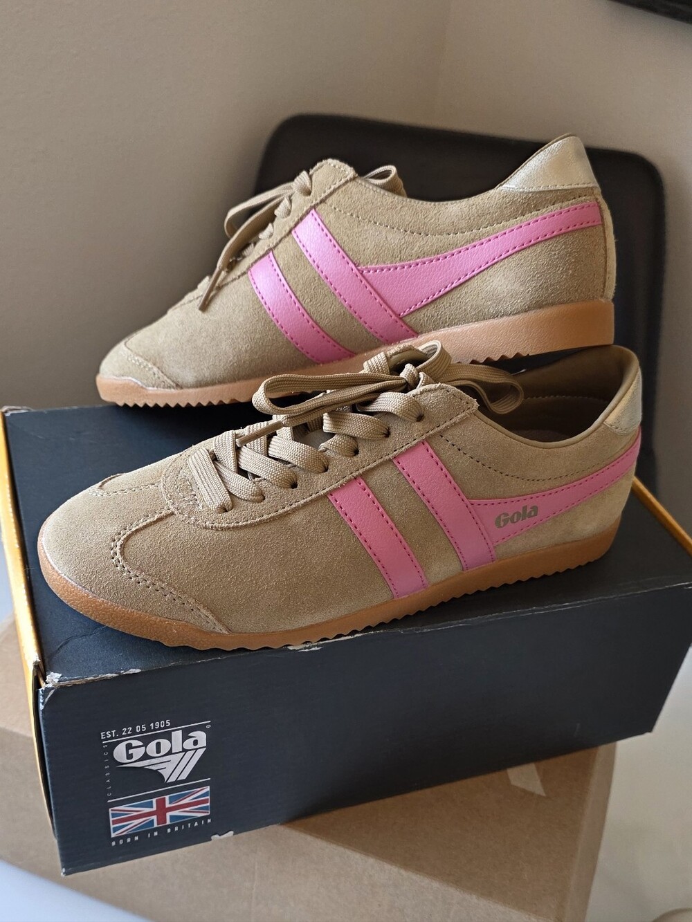 Gola Bullet Suede Sneakers New With Box Size 6.5